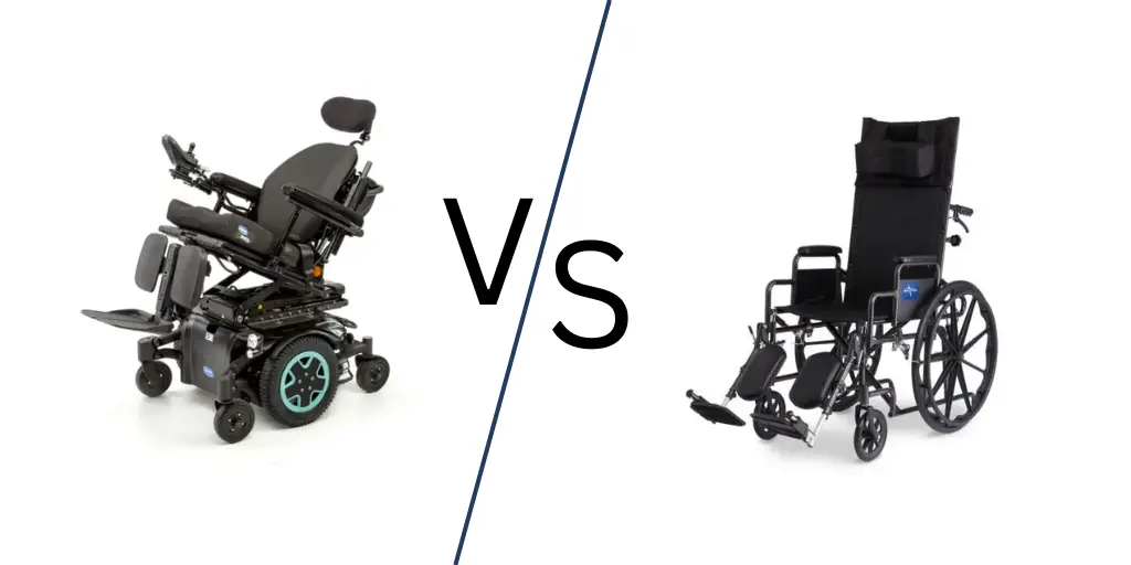Power Wheelchair vs. Manual Wheelchair - Power Wheelchair vs Manual Wheelchair